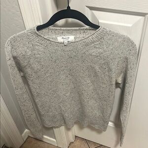 Madewell Women's Gray Sweater 100% cashmere
